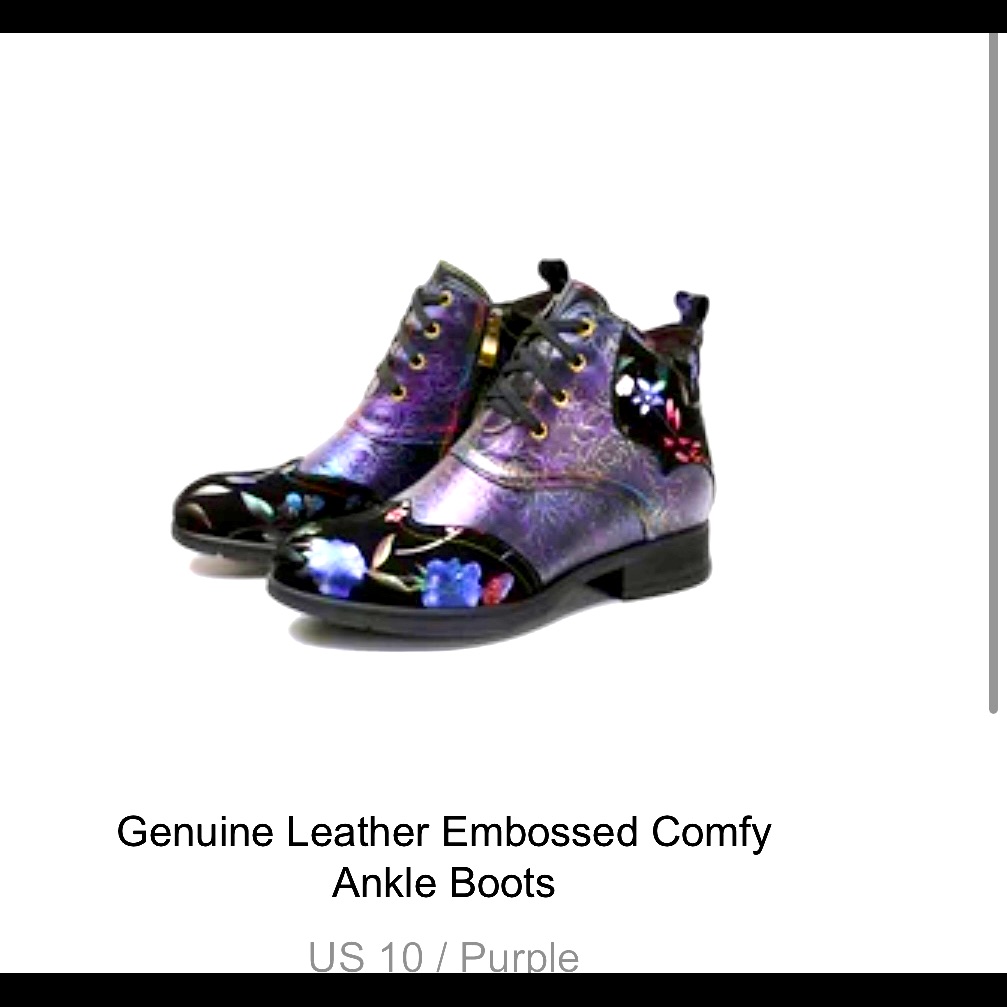 Leather Brand New Size 10